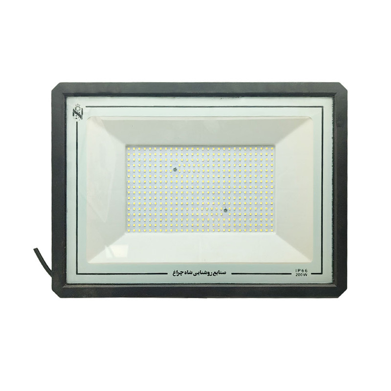 پروژکتور ال ای دی 200 وات شاهچراغ مدل IP65 ABAN